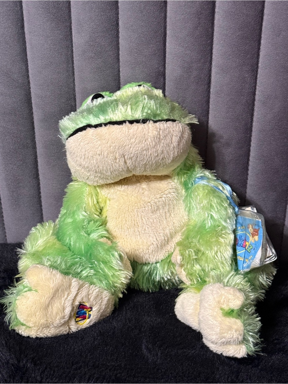 Webkinz Tie Dye Frog Plush HM162 Ganz Stuffed Animal w/ Sealed Code Tag